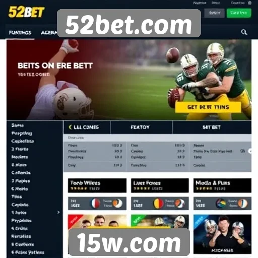 Novas funcionalidades do site 52bet.com para apostadores